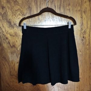 NWT Black Mini Skater Skirt (Elastic Waist)